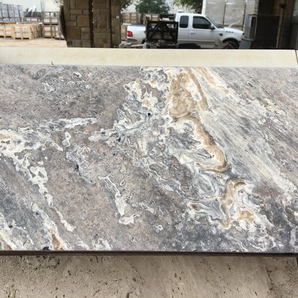 Silver-Blue-Travertine